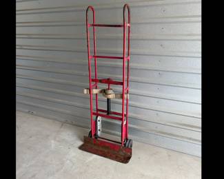 Heavy duty appliance dolly, with safety strap