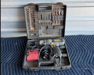 Craftsman heavy duty hammer drill, professional with bits