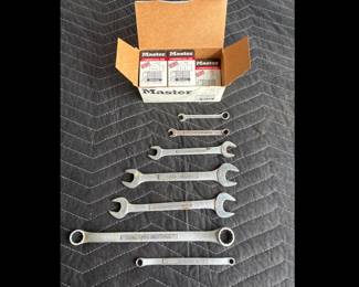 Craftsman wrenches and Master locks