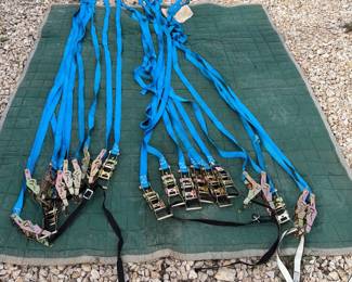 Group of 20, 8 foot ratchet straps