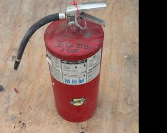 Buckeye, heavy duty fire extinguisher