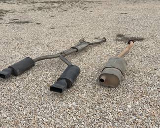 Exhaust pipes mufflers