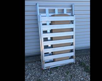 New solid aluminum ramp