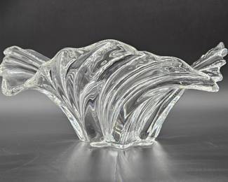 Mikasa Belle Epoque Crystal Centerpiece Bowl, 2/2