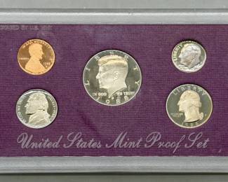 1988 United States Mint Proof Coin Set