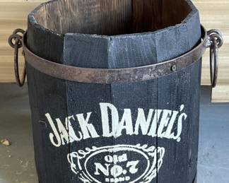 Jack Daniels No. 7 Barrel-Style Bucket w/ Handles