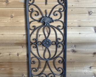 Indoor / Outdoor 3D Metal Arched Wall Decor Panel