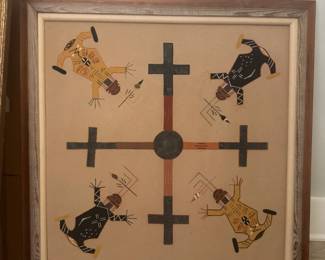 Native American Sand Painting