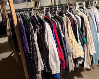 BASEMENT...CLOTHING!! UNREAL!!