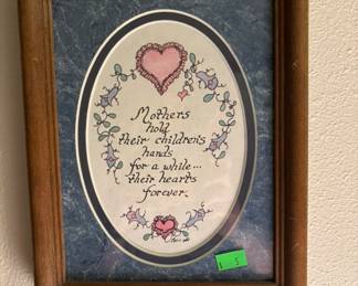 FramedMothersQuote