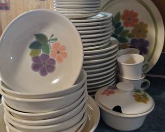 1970s Franciscan Floral Earthenware
