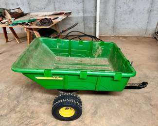 John Deere tow behind utility cart