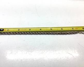 .999 SILVER ROPE BRACELET 14.61 GRAMS .999 SILVER ROPE BRACELET 14.61 GRAMS 8 INCHES LONG