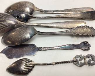 (6) STERLING SILVER SPOONS, 133.9g TOTAL WEIGHT