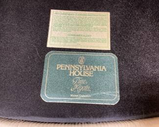 PENNSYLVANIA HOUSE WHITE WICKER PATIO SET, AMERICAN SAMPLER COLLECTION, TIME & AGAIN NO SHIPPING PICKUP ONLY