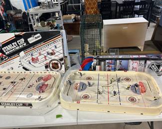 vintage hockey game toys