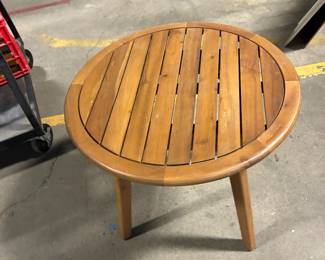teak like table