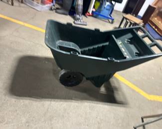 wheeled garden cart