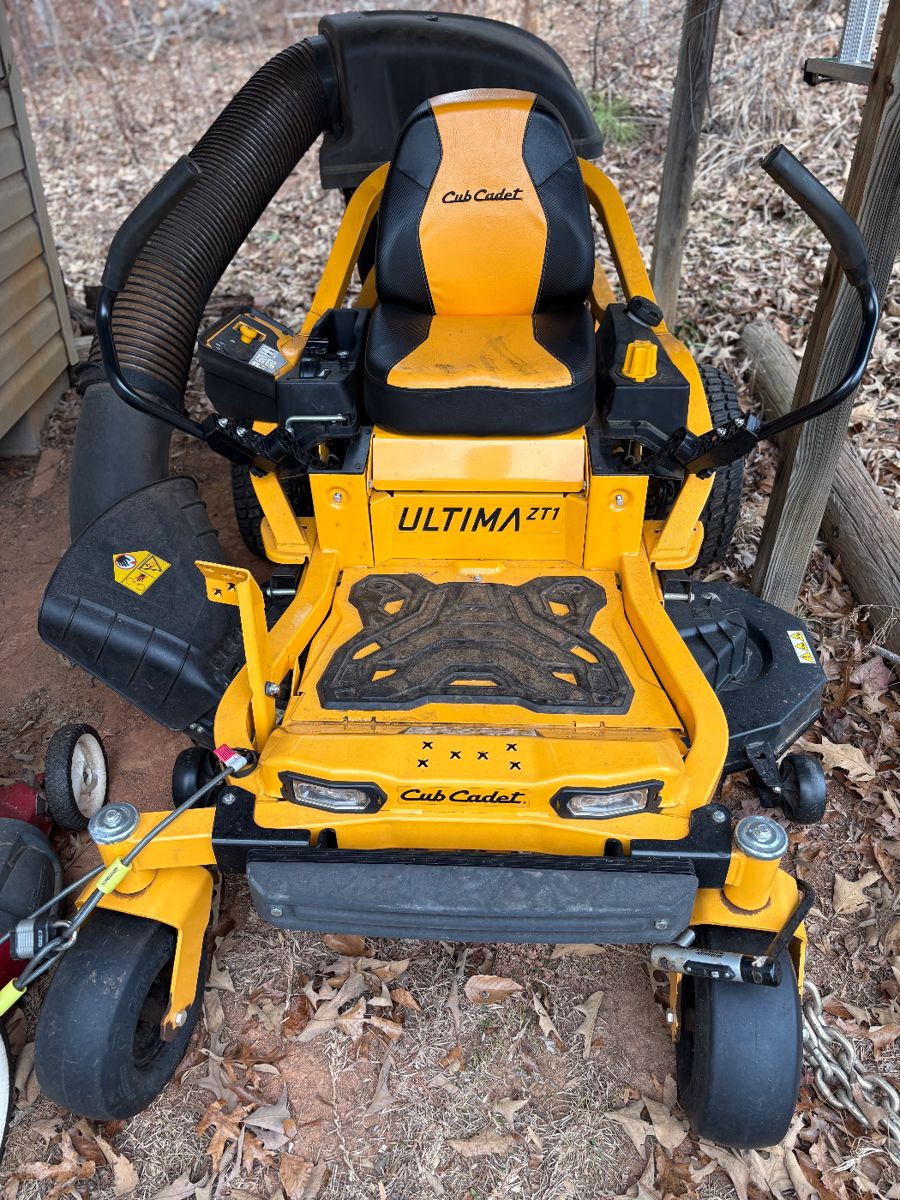 Cadet ZT1 Riding Lawn Mower with a 23 HP Kawasaki Engine. Three years old.