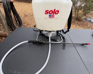 Solo Backpack Sprayer