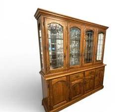 Oak China Cabinet