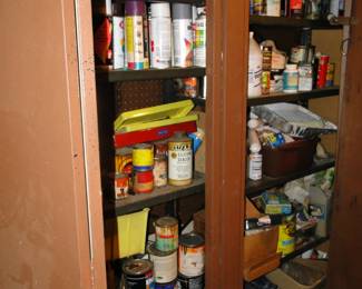 Free paint and stain and supplies