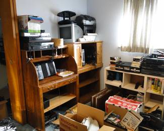 More and more and more boxes of electronic items