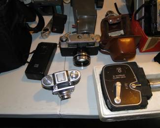 Vintage movie projector too