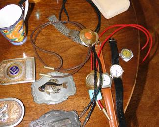 Bolo's and watches too