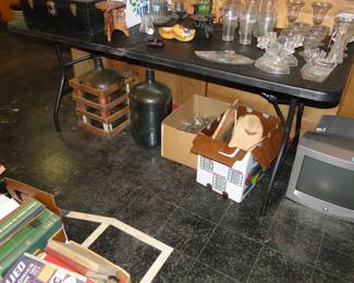 Classic large glass wine jars