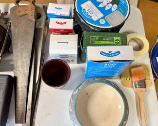 Get healthy, use a hand saw.  Take Advil for dinner.