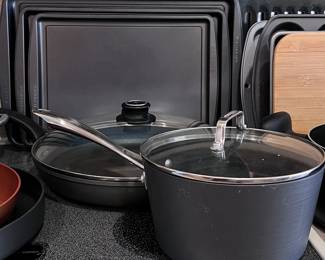 Bakeware, Pots & Pans: Calphalon, T-Fal, Cuisinart