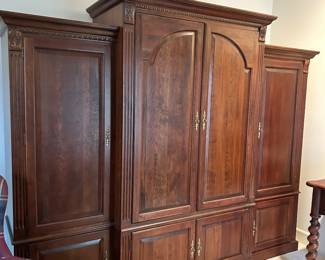 Ethan Allen entertainment center 
