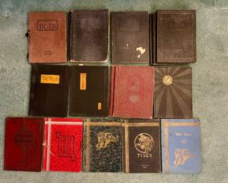 Warsaw High School “The Tiger” Yearbooks 1924 to 1937