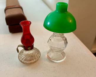 Vintage miniature perfume bottles