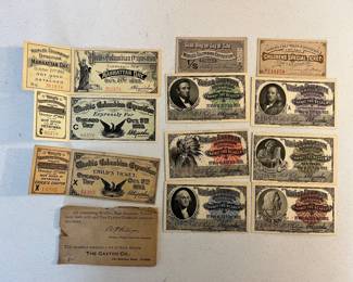 1893 World’s Columbian Exposition Tickets