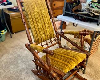 Antique Glider Rocker