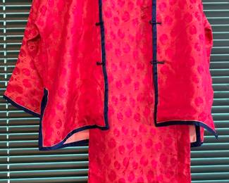 Vintage Asian Style Jacket and matching pants