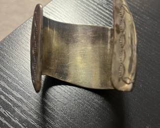Vintage Navajo, Sterling silver Turquoise cuff