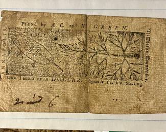 1770 1/3 Dollar No. 10595