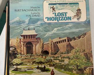 vinyl LP for the 1973 musical film Lost Horizon, Burt Bacharach