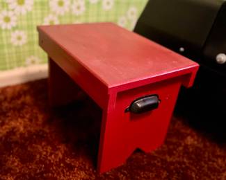 Small Red Stepstool