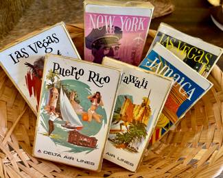 Delta destination vintage cards