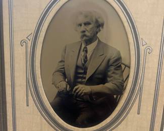 Antique tintype photo 