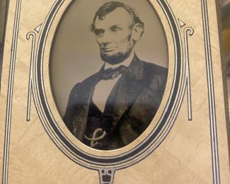 Abraham Lincoln tintype photo 
