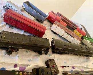 American flyer train set