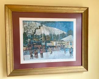 Historic  70’s Atlanta Stone Mountain print