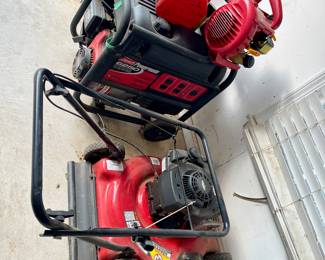Generator, lawn mower, and blower (all tested and working)