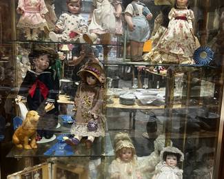 Handmade Collection of Thelma McGill Porcelain Dolls. 