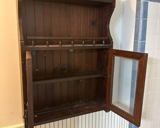 Medium shelf. Was in a bathroom 
36x24